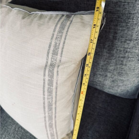 Farm Fresh Local Honey Farmhouse Graphic Large Feather Throw Pillow - Picture 2 of 3